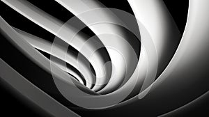 Abstract background with spiral pattern, non-central placement