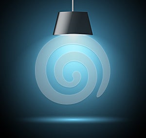 Abstract background with spot light