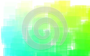 Abstract background of square in light colorful