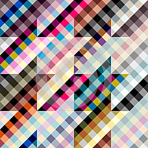Abstract background squared pattern.. Seamless vector image
