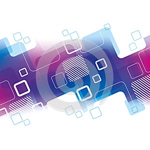 Abstract Background with Squares