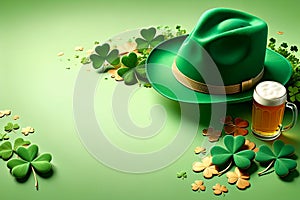 Abstract background for St. Patrick's Day.