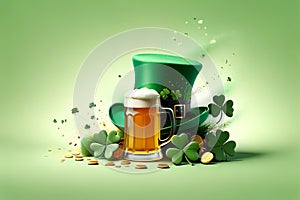 Abstract background for St. Patrick's Day.