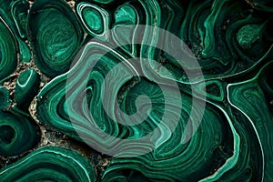 Abstract background of stone texture. Malachite texture