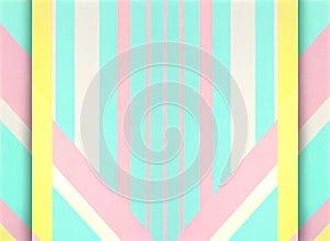 abstract background with stripes and lines in pastel colors, geometric pattern, ai generation