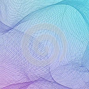 An Abstract Background with a Subtle, Wavy Line Pattern in Soft Colors, vector design Generative AI