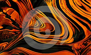Abstract background with swirling paint effect. Liquid acrylic artwork with colorful mixed paints. Can be used for