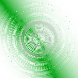 Abstract background technology circles light green color vector