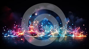 Abstract Background Technology, cloud networking, generative ai.