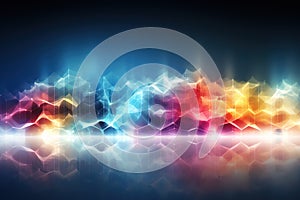 Abstract Background Technology, cloud networking, generative ai.