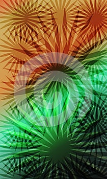 Abstract background template in laptop background