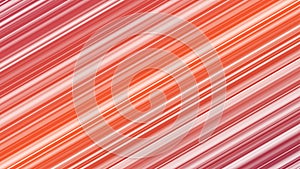 Vector Abstract Bright Diagonal Lines and Stripes or Light Speed Texture in Red and Orange Gradient Background