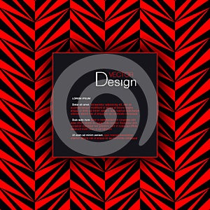 Abstract Background with Text Box