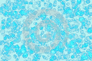 abstract background texture blue bubbles for background