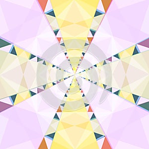 Abstract background or texture with colored geometric figures