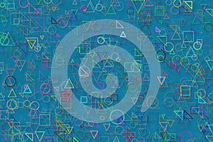 Abstract background or texture for design, pattern shape. Old, m