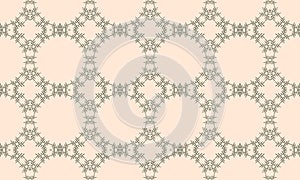 Abstract background texture in geometric ornamental style. Geometric seamless pattern