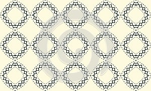 Abstract background texture in geometric ornamental style. Geometric seamless pattern