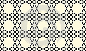 Abstract background texture in geometric ornamental style. Geometric seamless pattern