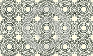 Abstract background texture in geometric ornamental style. Geometric seamless pattern