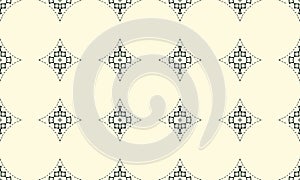 Abstract background texture in geometric ornamental style. Geometric seamless pattern