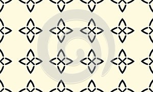 Abstract background texture in geometric ornamental style. Geometric seamless pattern