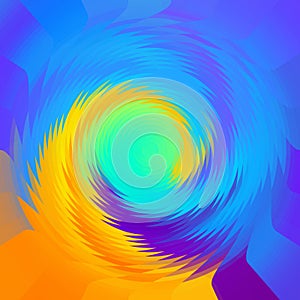 Abstract Background Texture Radial Pixalate Swirl Effect42