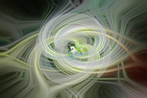 Abstract background twirl in multicolor