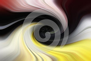 Abstract background twirl in multicolor