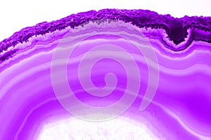Abstract background, ultra violet pruple agate mineral