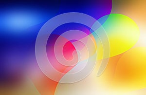 Abstract background vector design, colorful blurred shaded background, vivid color vector illustration.