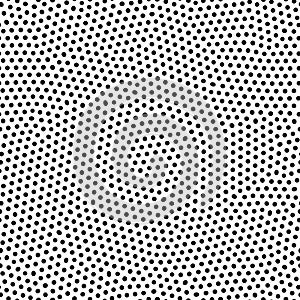 Abstract background of vector organic irregular lines and dots pattern