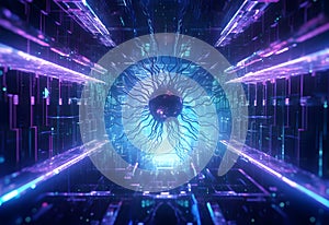 Abstract multicolored dynamic graphic background. The background graphic depicts textures, patterns, and shapes.