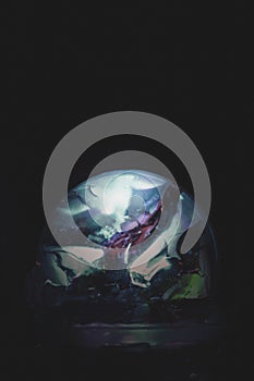 An abstract view of a sphere crystal