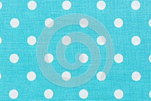 Abstract background - vintage polka dots volumetric blue pattern.