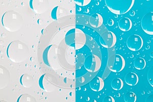 Abstract background with water drops