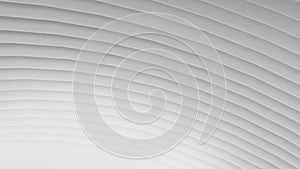 Abstract background wave motion, soft white wave flow, abstract background, 3d rendering