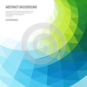 Abstract background of waves and lines. Distortion of space.