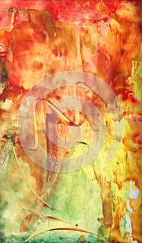 Abstract encaustic background