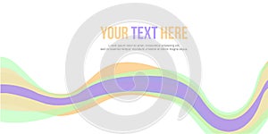 Abstract background website header simple design