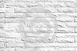 Abstract background white brick wall texture.white brick wall pattern gray color of modern style design decorative uneven.Loft st