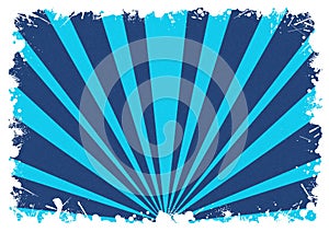 Abstract background white splash blue stripes