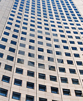 background of windows in modern building. skyscrapper photo