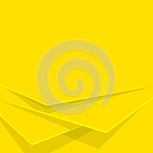 Abstract background yellow layers. Vector editable backdrop
