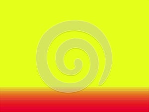 Abstract background, yellow red gradient decorative forms dynamic decorative pattern