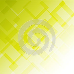 Abstract background with yellow transparen rhombus light vector