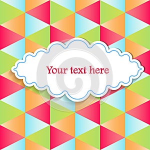 Abstract background for your text