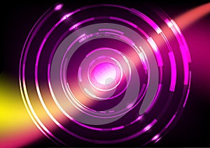 Abstract backgrounds ball circle technology ray global space digital art design wallpaper backdrop vector illustration EPS10