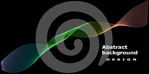 Abstract backkground design multi color rainbow gradient ilusstrasion vector eps 10