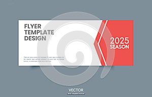 Abstract banner design web template Set, Horizontal header web banner.